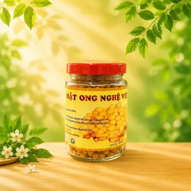 MẬT ONG NGHỆ VIÊN VÀNG 100G