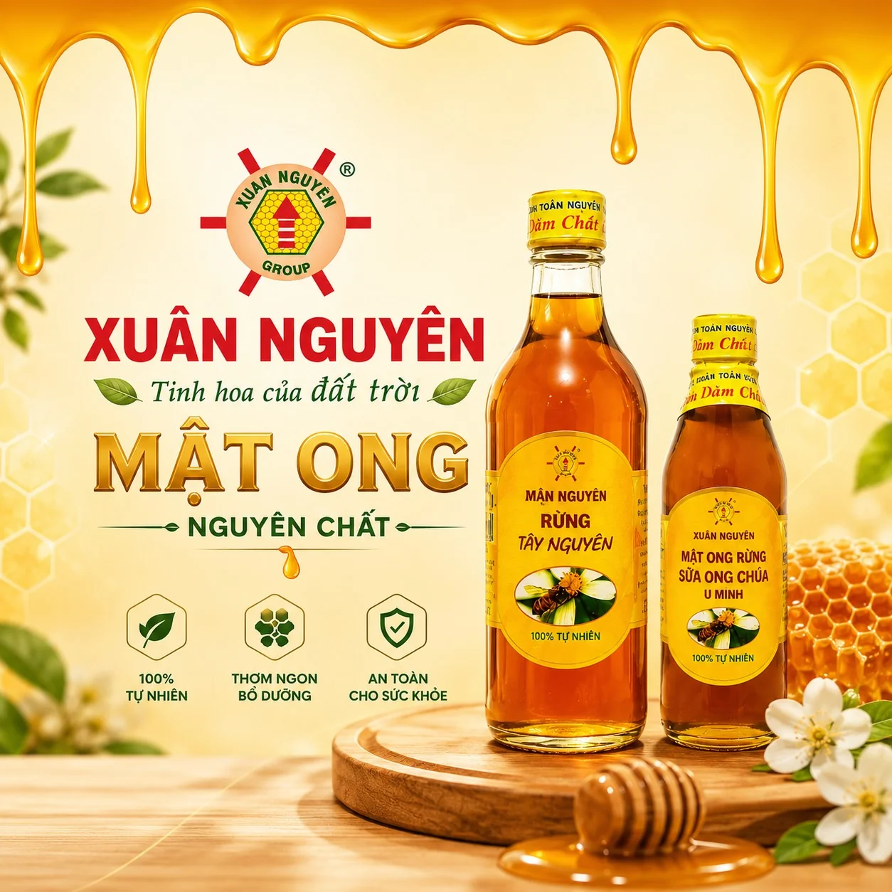 Chuyên cung cấp các sản phẩm Mật ong, bột nghệ, hà thủ ô, dầu dừa, bột tam thất bắc