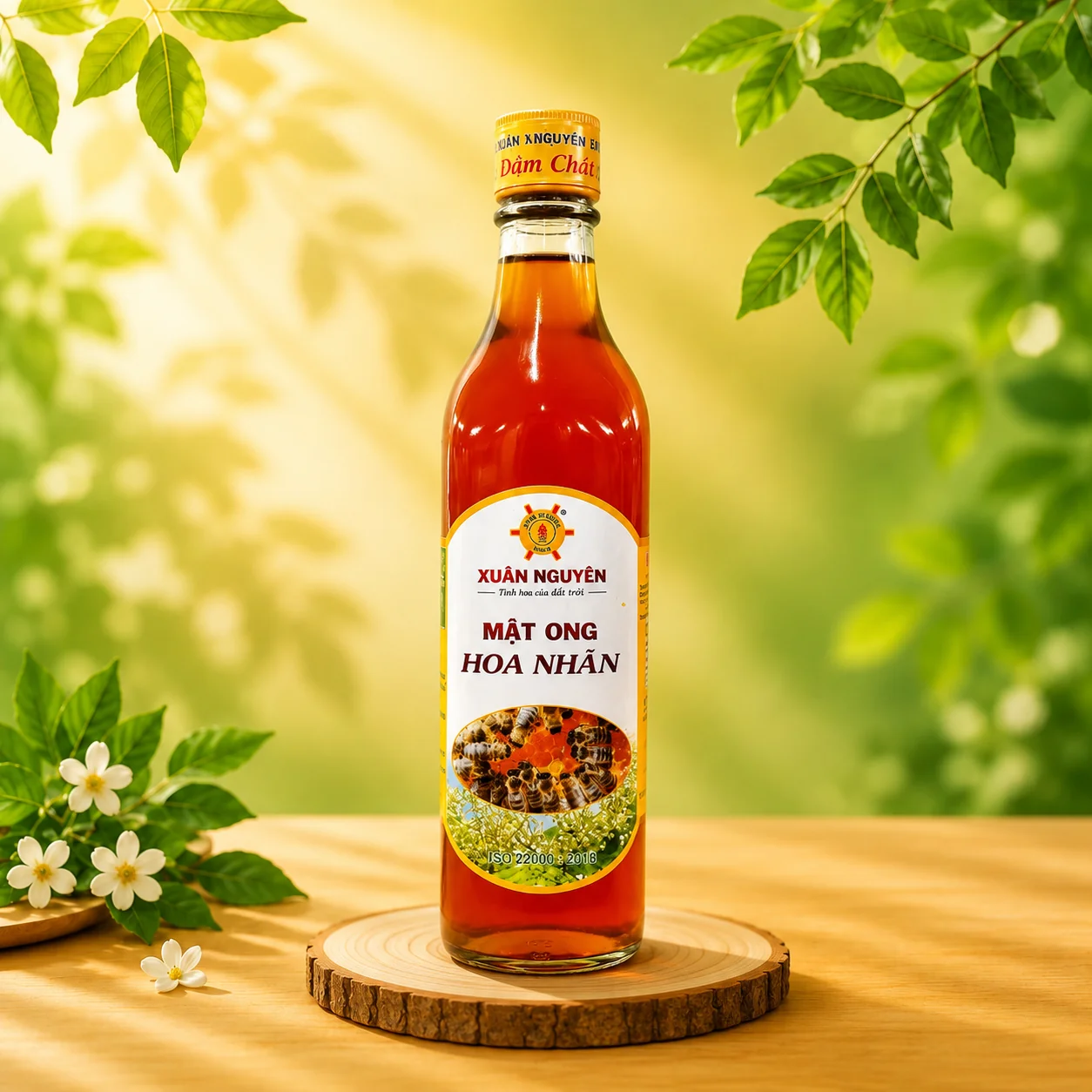MẬT ONG HOA NHÃN 500ml